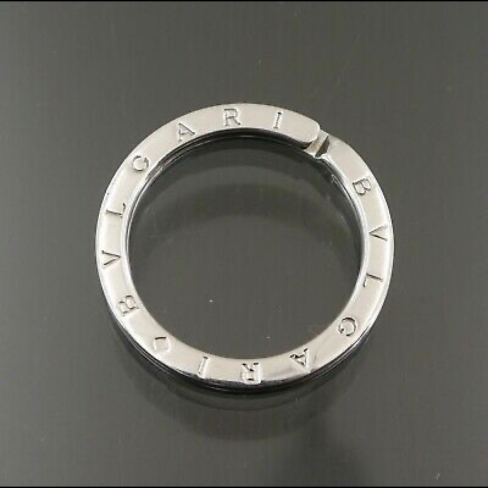 BVLGARI Key Ring Holder 925 Sterling Silver